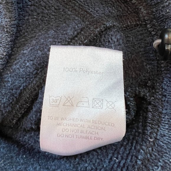 North Worn Mens Jacket Medium Blue Full Zip Hoodie Pockets Norwegian 157738 - Picture 5 of 9